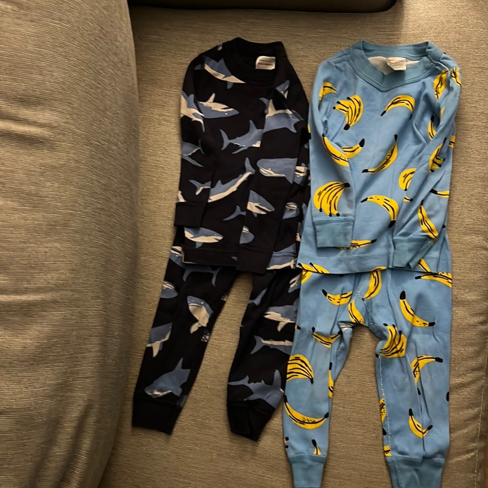 Two Sets of Hanna Andersson Pajamas